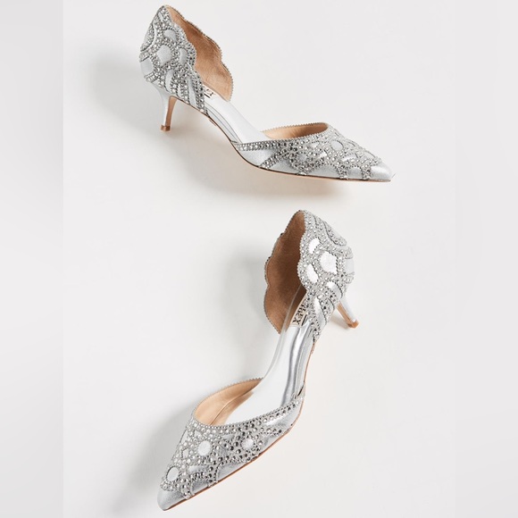 Badgley Mischka Ginny Pointed Toe Kitten heel - Picture 4 of 16